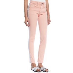 Rag & Bone Jeans Women’s 29 Two-Tone Peach & Lilac High Rise Skinny Like New.